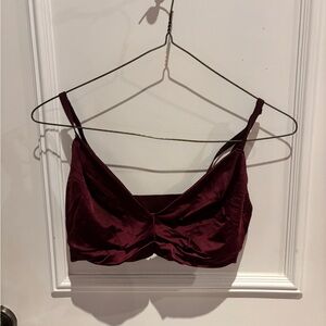 Joe Fresh Deep Red Bralette